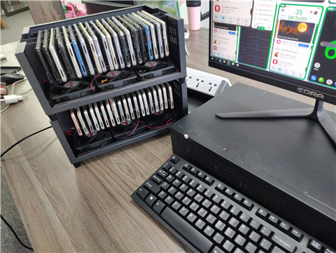 Ảnh Lắp Đặt Box Phone Farm Tại Đường Nguyễn Văn Cừ – Long Biên